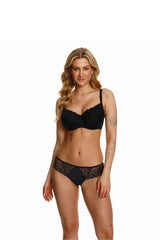 Lupo Line High-Waist Panties with Elegant Lace Inserts-Buyer ToDo