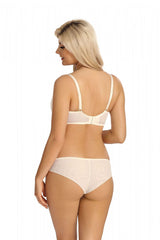 Lupo Line Elegant Beige Panties with Floral Lace-Buyer ToDo